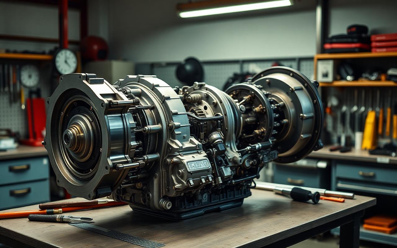 Reparo e manutenção de câmbio automático